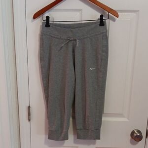 Nike Grey SWEAT/CUFFED JOGGERS SIZE S